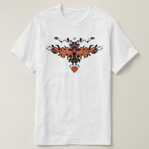 T-shirt Dessin cool coloré et flou v3