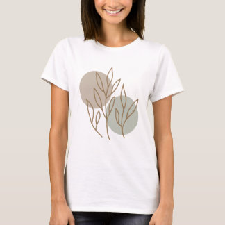 T-shirt Dessin d'art minimaliste Abstrait