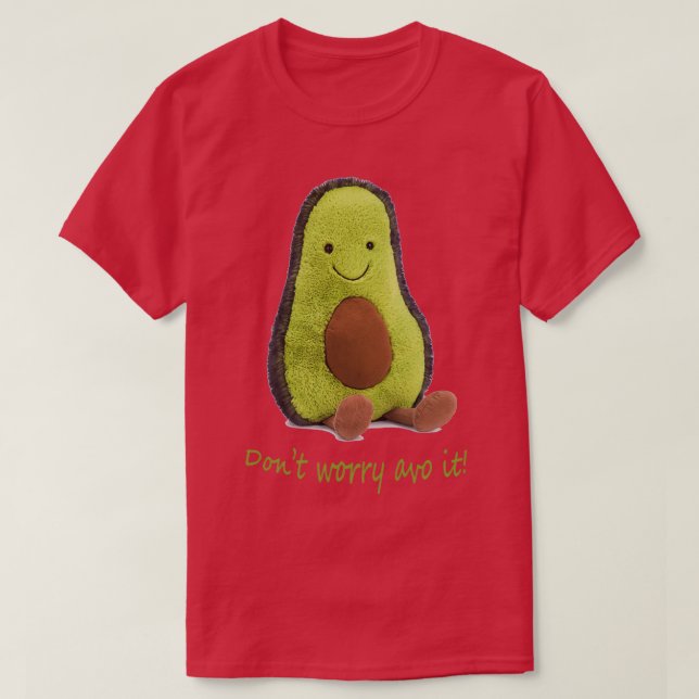 T-shirt Dessin d'Avocado (Design devant)
