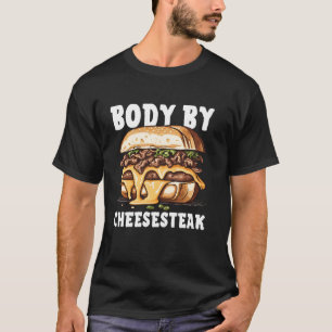 T-shirt Dessin de Cheesesteak Drôle Pour Hommes Femmes Enf