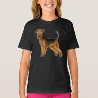 Dessin de chien Terrier Airedale mignon Bingley Te