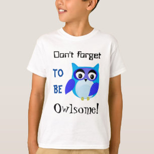 T-shirt Dessin de chouette génial
