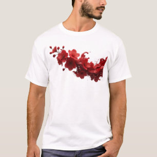T-shirt Dessin de FLEUR ABSTRAITE captivant