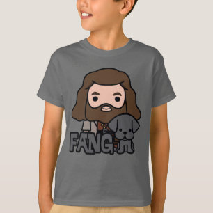 T-shirt Dessin de Hagrid et Fang
