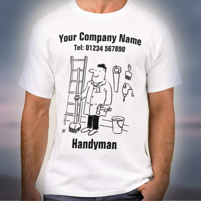 T-shirt Dessin de Handyman (Créateur téléchargé)