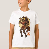 Dessin de la fille Werewolf