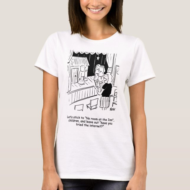 T-shirt Dessin de la Nativité (Devant)