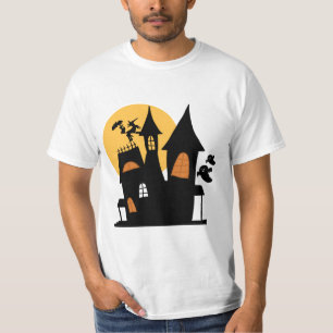 T-shirt Dessin de maison hanté