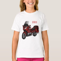 Dessin de moto de tourisme