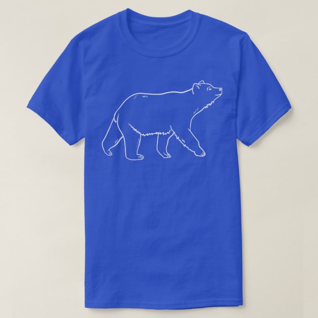 T-shirt Dessin de nounoursCool Design d'ours pour amateur  (Design devant)