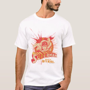 T-shirt Dessin de peinture rouge