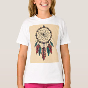 T-shirt Dessin de tatouage Dreamcatcher - D d'inspiration 