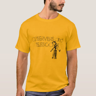 T-shirt Dessin de télescope