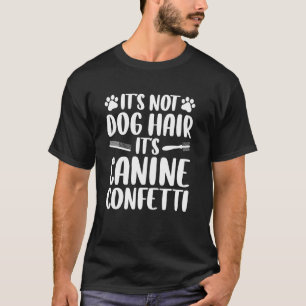 T-shirt Dessin de toiletteur de chien drôle pour hommes fe