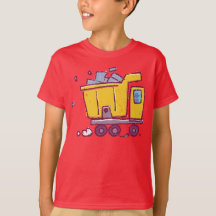 Dessin de véhicule de camion de vidange - Inspiré 