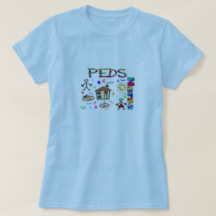 T-shirt DESSIN d'ENFANT d'infirmière de peds