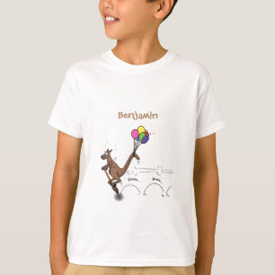 T-shirt Dessin d'humour australien kangourou