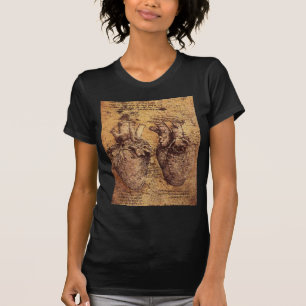T-shirt Dessin du coeur et de ses vaisseaux sanguins