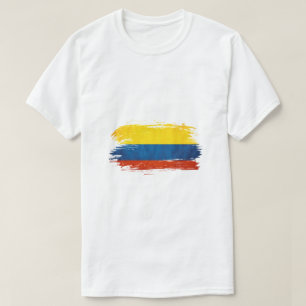 T-shirt Dessin du drapeau de Colombie