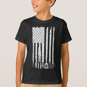 T-shirt Dessin Funny Bbq ! Pour les fans de fumer