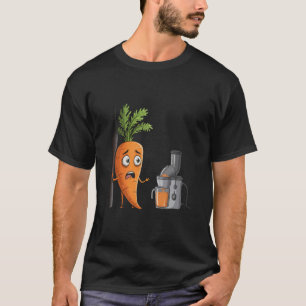 T-shirt Dessin humoristique de carotte légume drôle