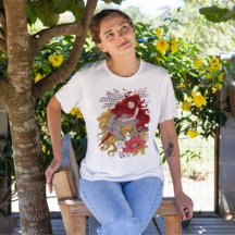 Dessin Jolie Fille Et La licorne Magique