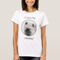 Dessin Keeshond Chiot - Joli dessin original Chien