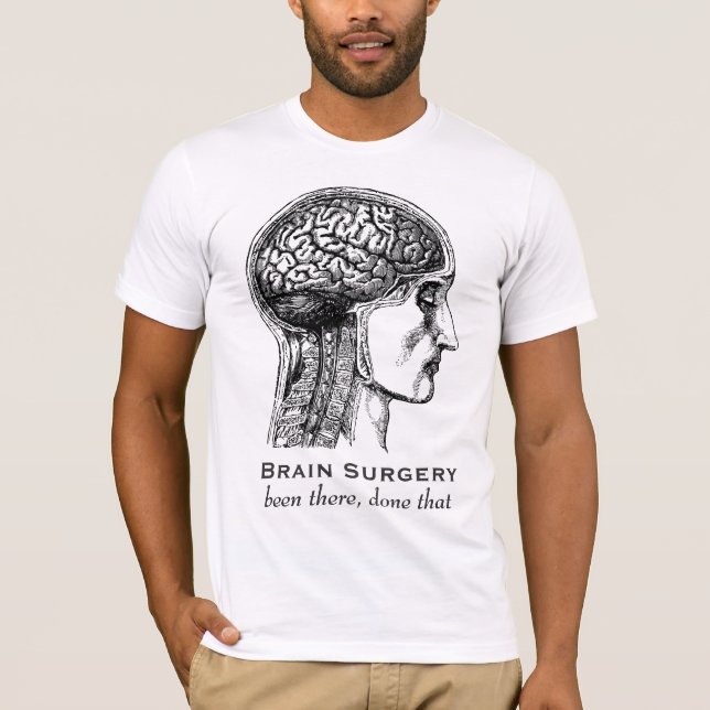 T-shirt Dessin Médicale d'antiquité de neurologues de (Devant)