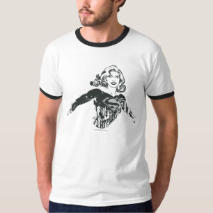 T-shirt Dessin noir et blanc 1 de Supergirl