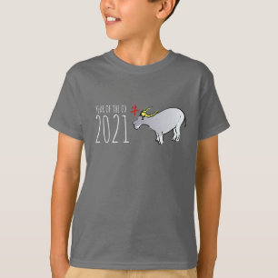 T-shirt Dessin Ox Nouvel An Chinois 2021 T pour enfants