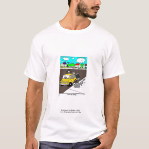 T-shirt Dessin pour hommes à la luge/à l'escargot Tee "Dri