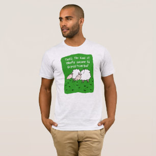 T-shirt Dessin sur la conception des moutons