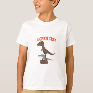 T-shirt Dessin T-Rex Bigfoot
