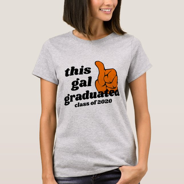 T-shirt dessinez votre propre design de chemise de diplôme (Devant)