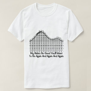 T-shirt Dessous de verre à rouleaux - Une chemise MisterP