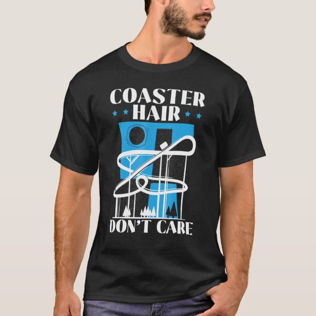 T-shirt Dessous de verre Cheveux ne se soucient pas Dessou (Devant)