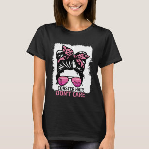 T-shirt Dessous de verre Cheveux ne se soucient pas Roller