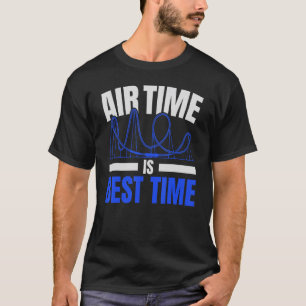 T-shirt Dessous de verre cheveux ne se soucient pas Roller