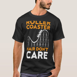 T-shirt Dessous de verre Cheveux s'en fiche, Drôle Dessous