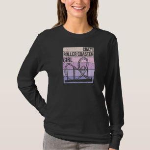 T-shirt Dessous de verre Fou Roller Parc D'Attractions Pou