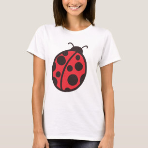 T-shirt Dessus coccinelle