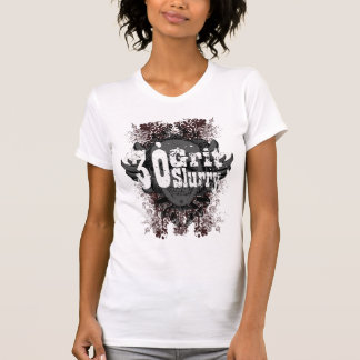 T-shirt dessus de camisol de boue de la poussière abrasive