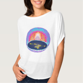 T-shirt Dessus de cercle de Flowy de YHWH CreationWomen
