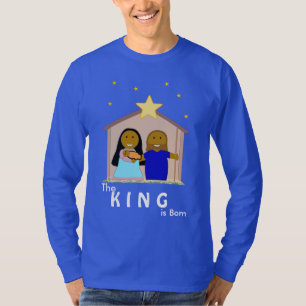 T-shirt Dessus de la douille des hommes de nativité (le