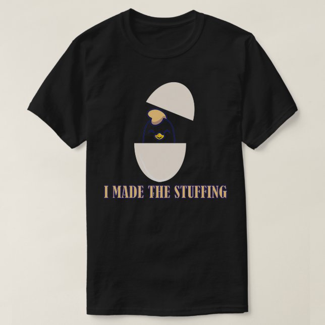 T-shirt dessus de poêle farce drôle mème (Design devant)