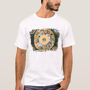T-shirt Dessus de table des sept péchés mortels