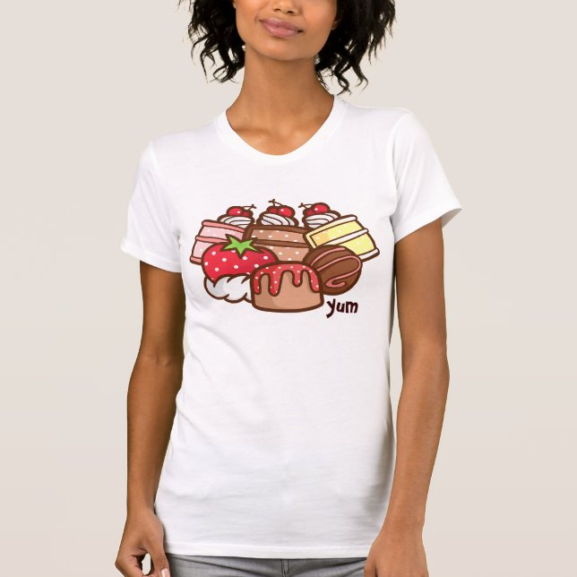 T-shirt Dessus délicieux de pyjama (Devant)