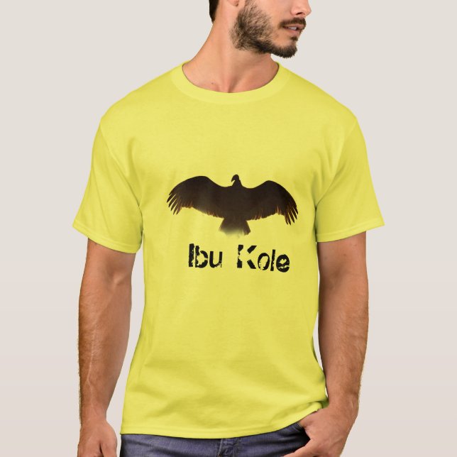 T-shirt Dessus d'Ibu Kole de vautour d'Oshun par TiKo (Devant)