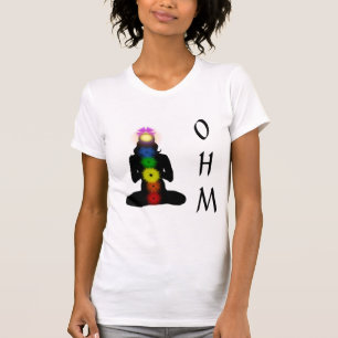 T-shirt Dessus d'ohm de yoga