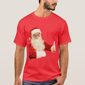 T-shirt Dessus drôle de chemise de Longsleeve de Noël de
